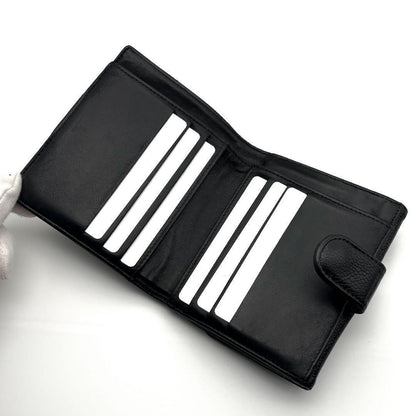 Chanel Wallet Coco Stitch Hook Caviar Bifold — view 6