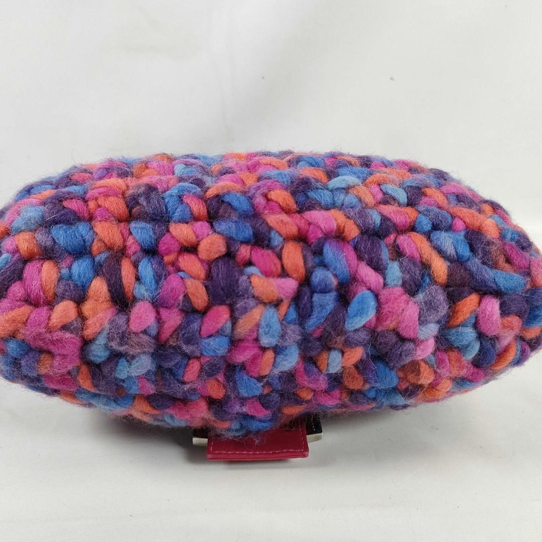 Fendi Mamma Bucket Knit Wool Multicolor Sweater — view 3