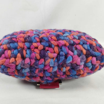 Fendi Mamma Bucket Knit Wool Multicolor Sweater — view 3