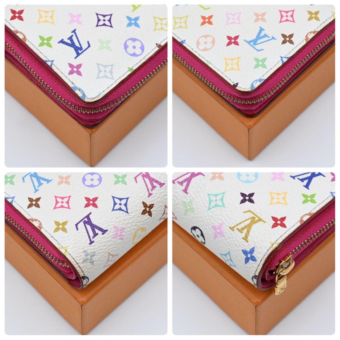 Louis Vuitton Bifold Wallet Portefeuille Lou Takashi Murakami Multicolor — view 7