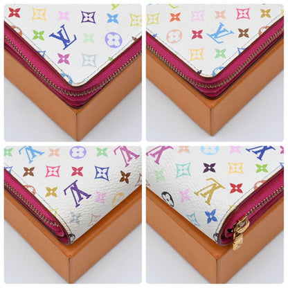 Louis Vuitton Bifold Wallet Portefeuille Lou Takashi Murakami Multicolor — view 7