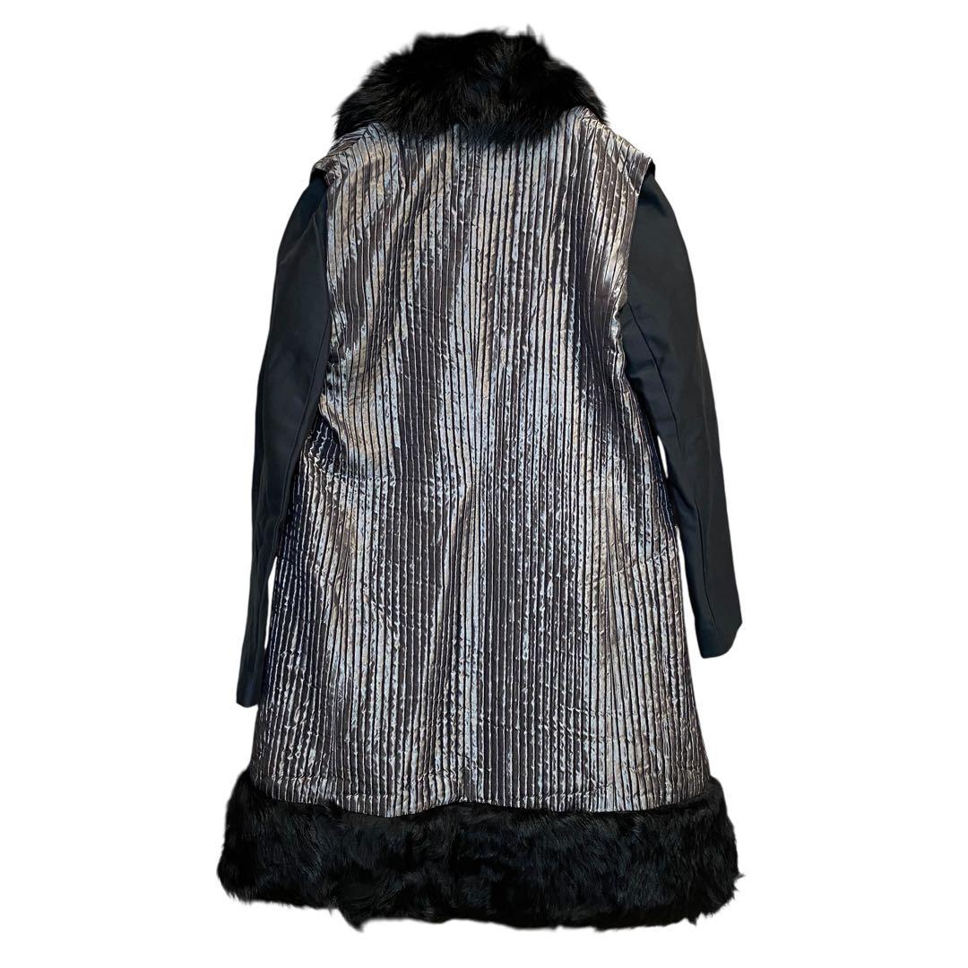 Loewe Fur Layered Coat Vest