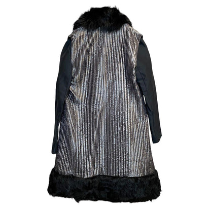 Loewe Fur Layered Coat Vest