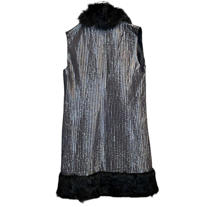 Loewe Fur Layered Coat Vest