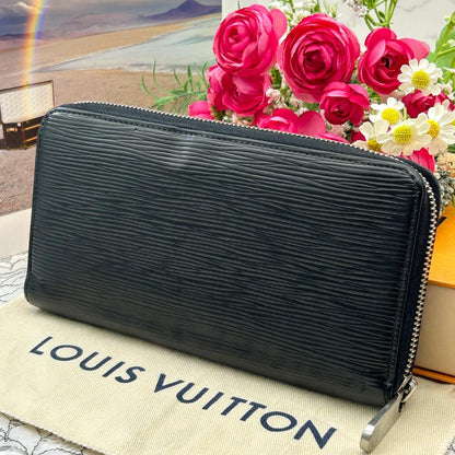 Louis Vuitton Epi Zippy Wallet Noir — view 2