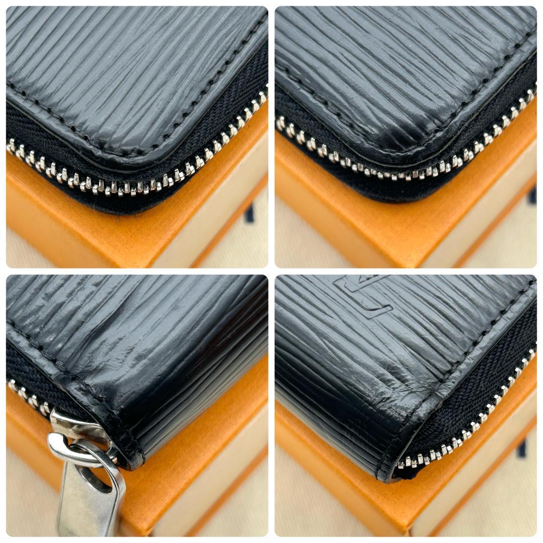 Louis Vuitton Epi Zippy Wallet Noir — view 5