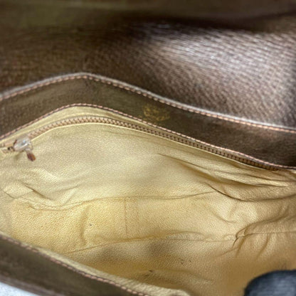Gucci GG Shoulder Bag Brown Beige Leather — view 5