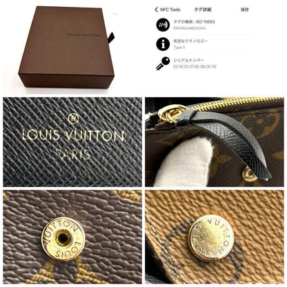 Louis Vuitton Wallet Monogram Reverse Victorine Brown and IC Installed — view 9