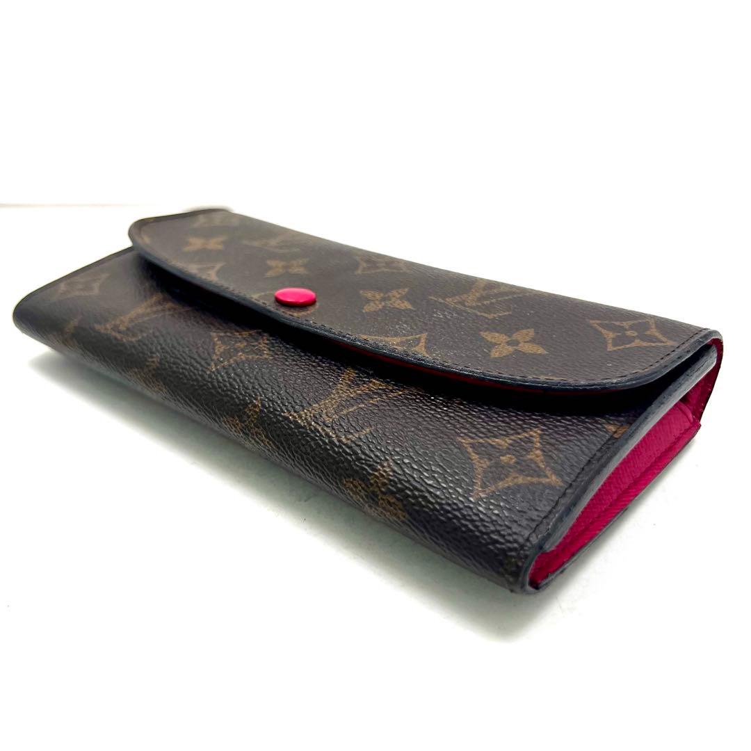 Louis Vuitton Monogram Portefeuille Emily Pink Wallet — view 8
