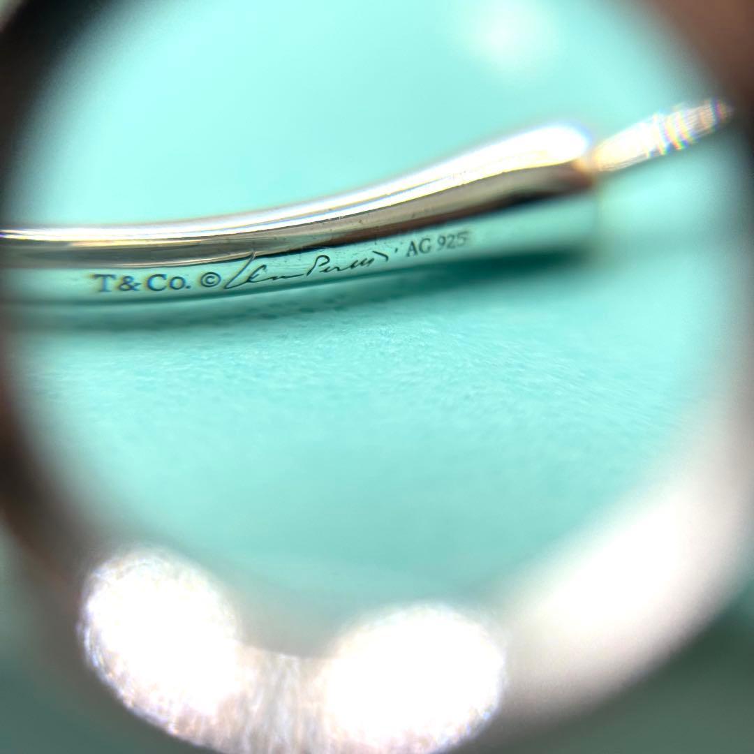 Tiffany & Co Earrings Open Heart L Large 925 Sterling Silver — view 3