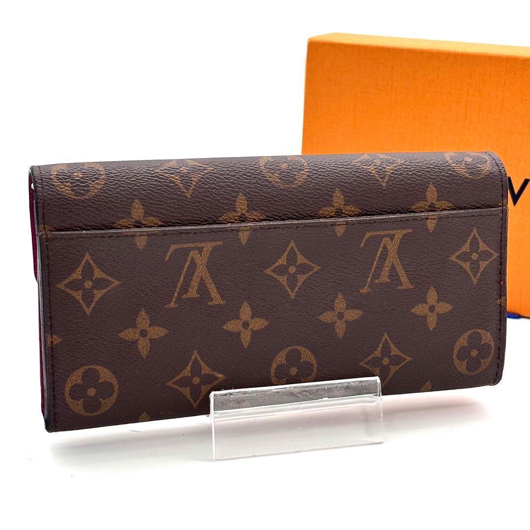 Louis Vuitton Monogram Portefeuille Sarah Pink Wallet Bifold — view 2
