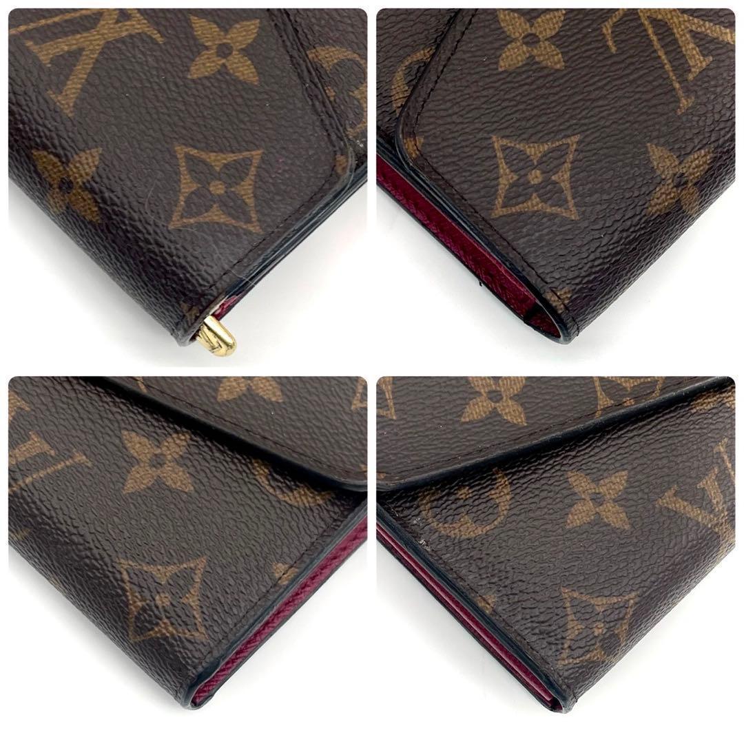 Louis Vuitton Monogram Portefeuille Sarah Pink Wallet Bifold — view 7