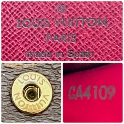 Louis Vuitton Monogram Portefeuille Sarah Pink Wallet Bifold — view 9