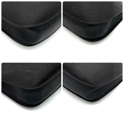 Hermes Evelyne II GM Black Taurillon Gold Shoulder — view 6