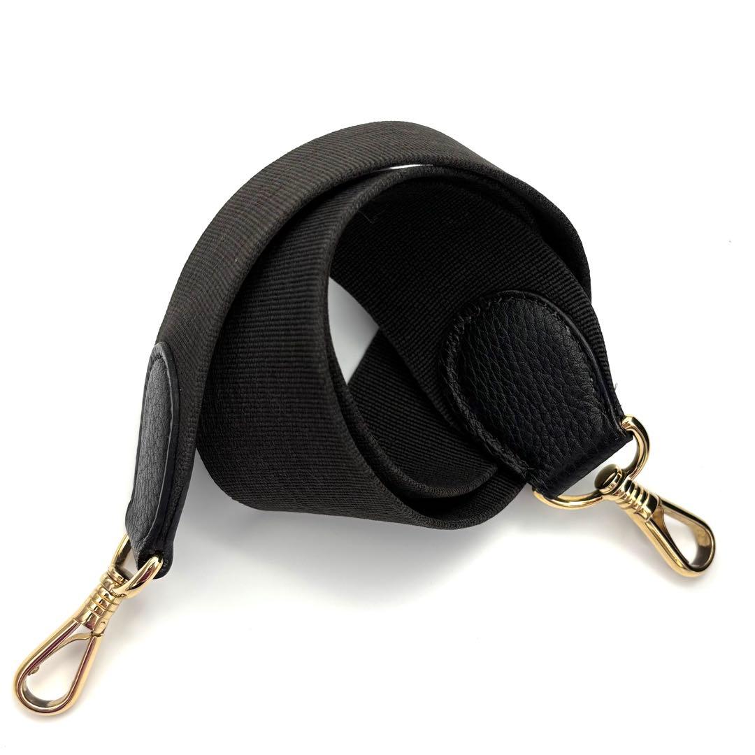 Hermes Evelyne II GM Black Taurillon Gold Shoulder — view 8