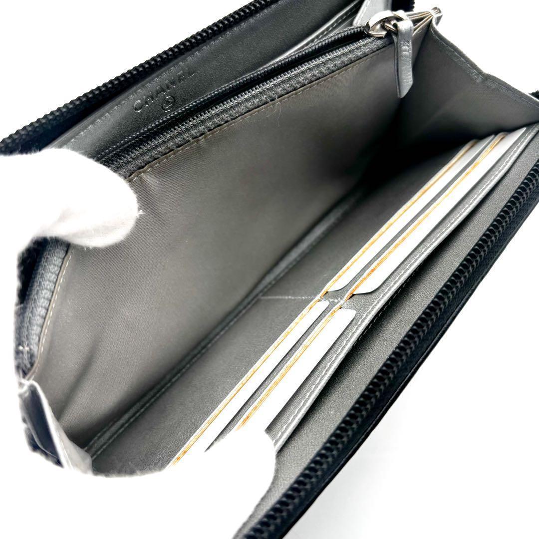 Chanel Wallet Camellia Wallets Black