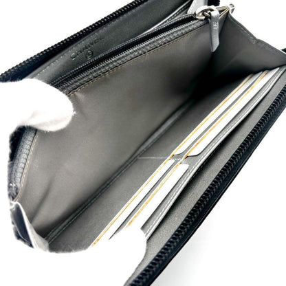 Chanel Wallet Camellia Wallets Black