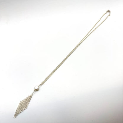 Tiffany & Co Necklace Mesh Pearl 925 Sterling Silver