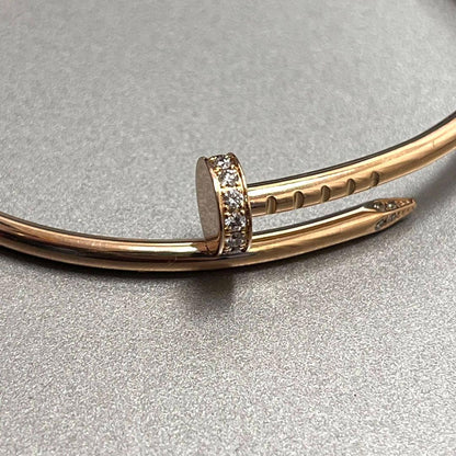 Cartier Pink Gold And Diamonds Juste un Clou Bracelet