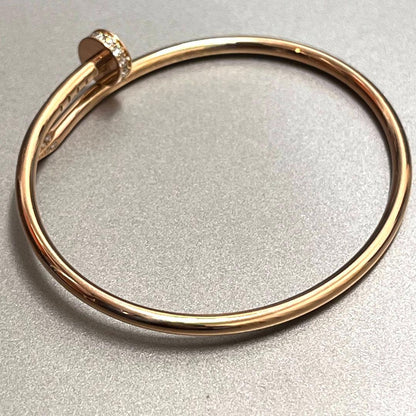 Cartier Pink Gold And Diamonds Juste un Clou Bracelet