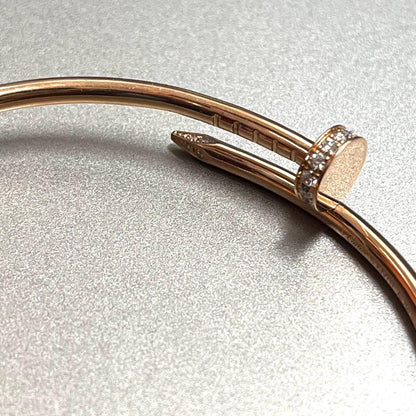 Cartier Pink Gold And Diamonds Juste un Clou Bracelet