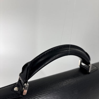 Louis Vuitton Super Epi Robusto 1 Black Leather Business Bag — view 6
