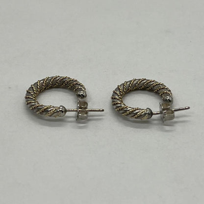 Tiffany & Co. Twist Hoop Earrings YG — view 4