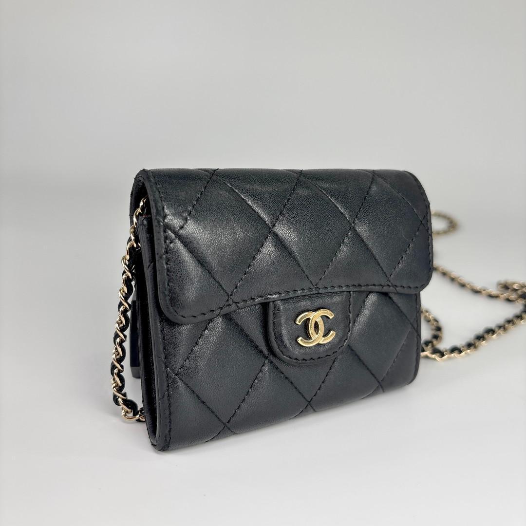 Ultra Chanel Matelasse Chain Wallet Coco Mark Shoulder Bag