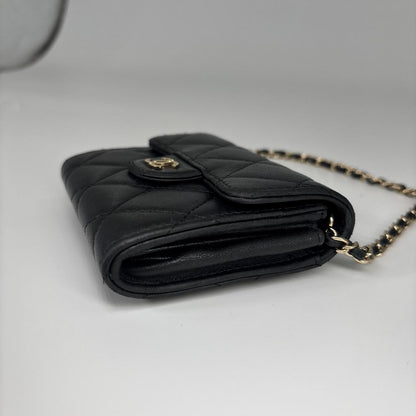 Ultra Chanel Matelasse Chain Wallet Coco Mark Shoulder Bag