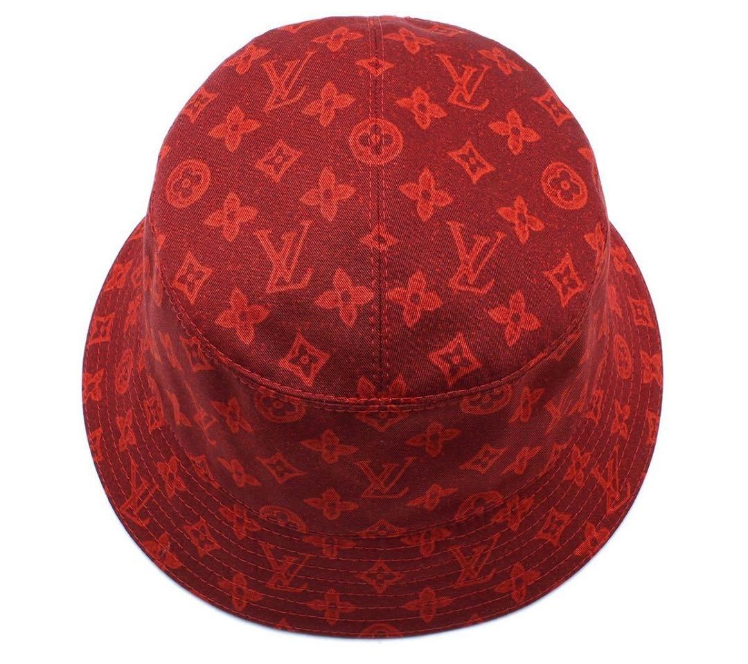 Louis Vuitton New Chapeau Monogram Record Bucket Hat — view 7