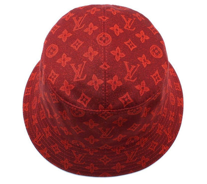 Louis Vuitton New Chapeau Monogram Record Bucket Hat — view 7