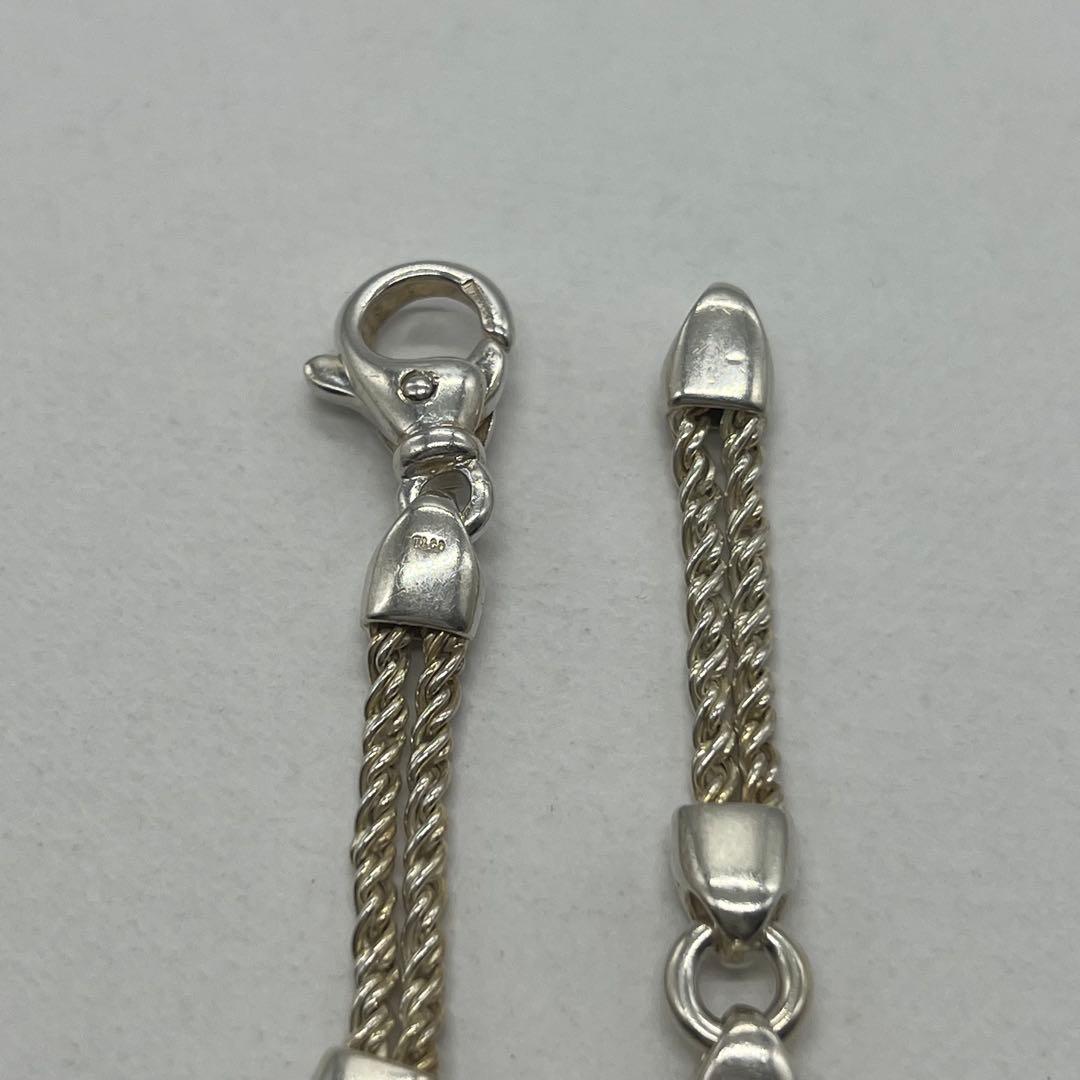 Tiffany & Co Double Rope Chain Link Bracelet — view 4