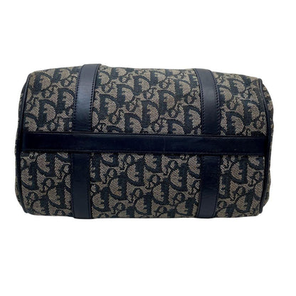 Dior Trotter Canvas Leather Mini Boston Hand Bag — view 5