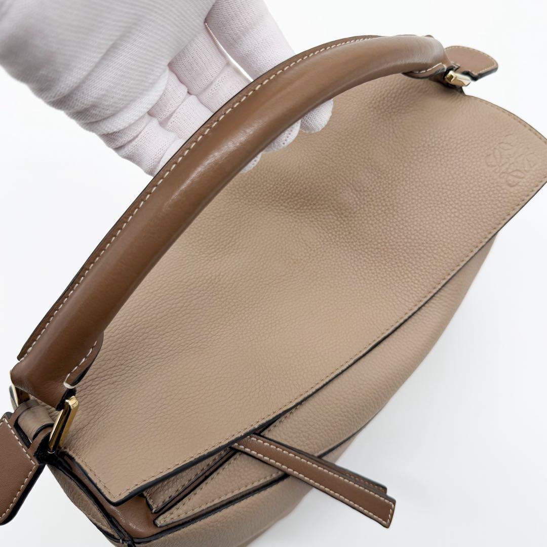 Loewe Puzzle Edge Medium Handbag Leather 2-Way — view 8
