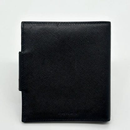 Prada Saffiano Bifold Compact Billfold Card Case — view 2