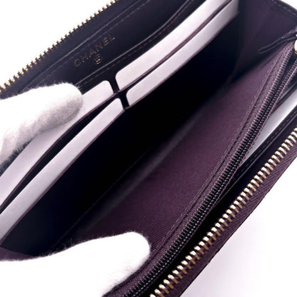 Chanel Wallet Quilted Zip Around BP — view 5