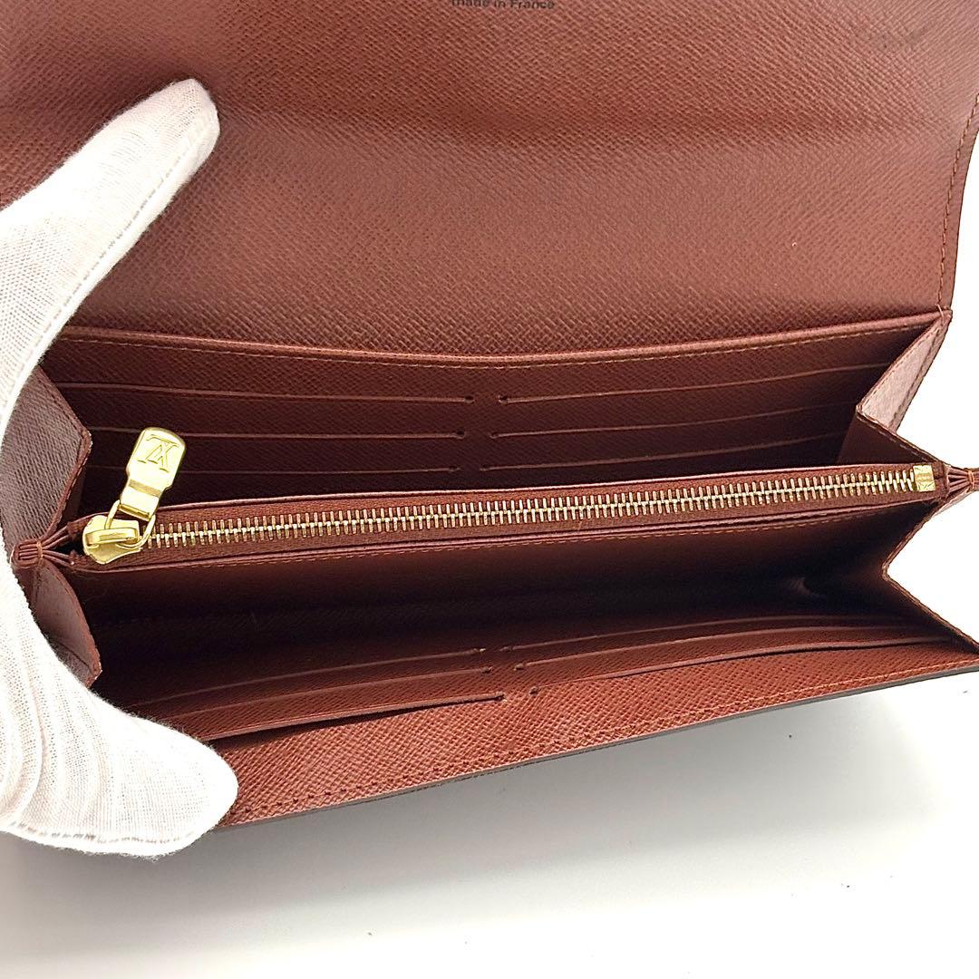 Louis Vuitton Bifold Wallet Monogram Portefeuille Sarah Brown — view 4