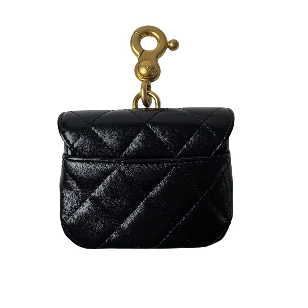 Chanel Bag Charm Quilted CC Logo Case — view 3
