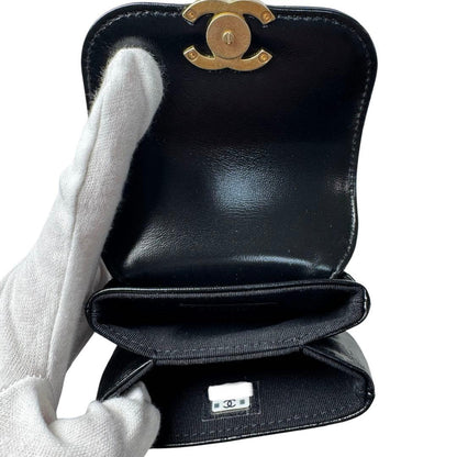 Chanel Bag Charm Quilted CC Logo Case — view 7