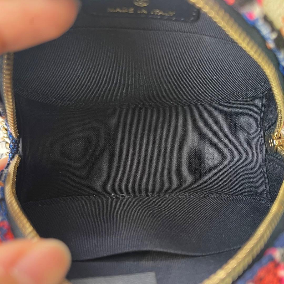 Chanel Round Mini Classic Chain Shoulder Bag — view 6