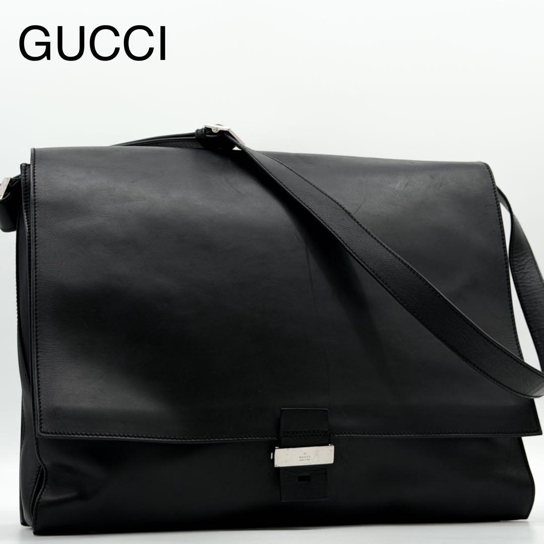 Gucci Tom Ford Era Shoulder Bag Leather Vintage Flap