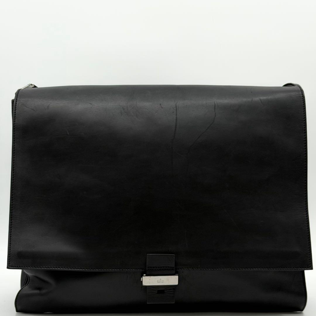 Gucci Tom Ford Era Shoulder Bag Leather Vintage Flap — view 2