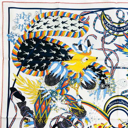 Hermes Carré 90 Seasonal Ritual with Box