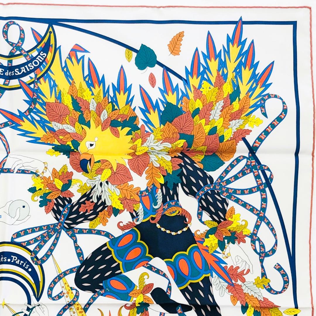 Hermes Carré 90 Seasonal Ritual with Box