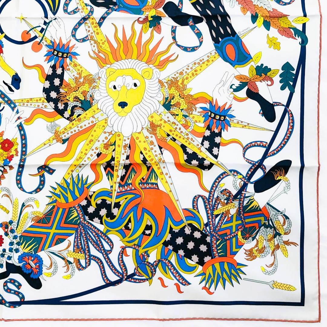 Hermes Carré 90 Seasonal Ritual with Box