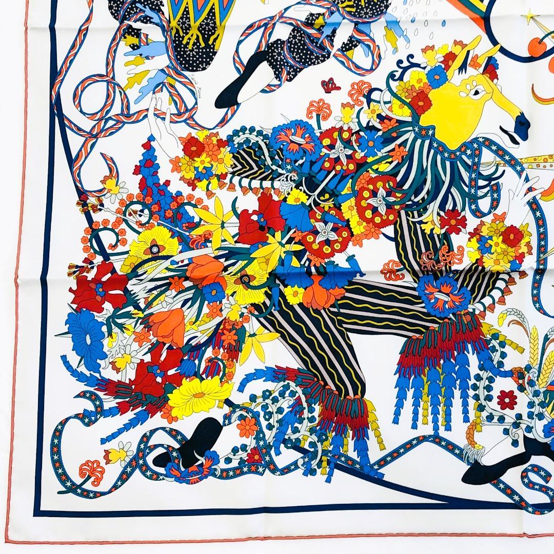 Hermes Carré 90 Seasonal Ritual with Box