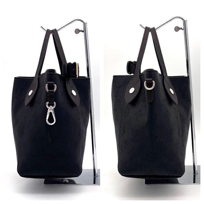 Louis Vuitton Mahina Hina PM Shoulder Bag Black — view 4