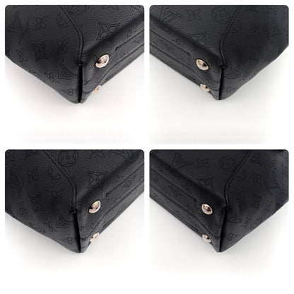 Louis Vuitton Mahina Hina PM Shoulder Bag Black — view 7