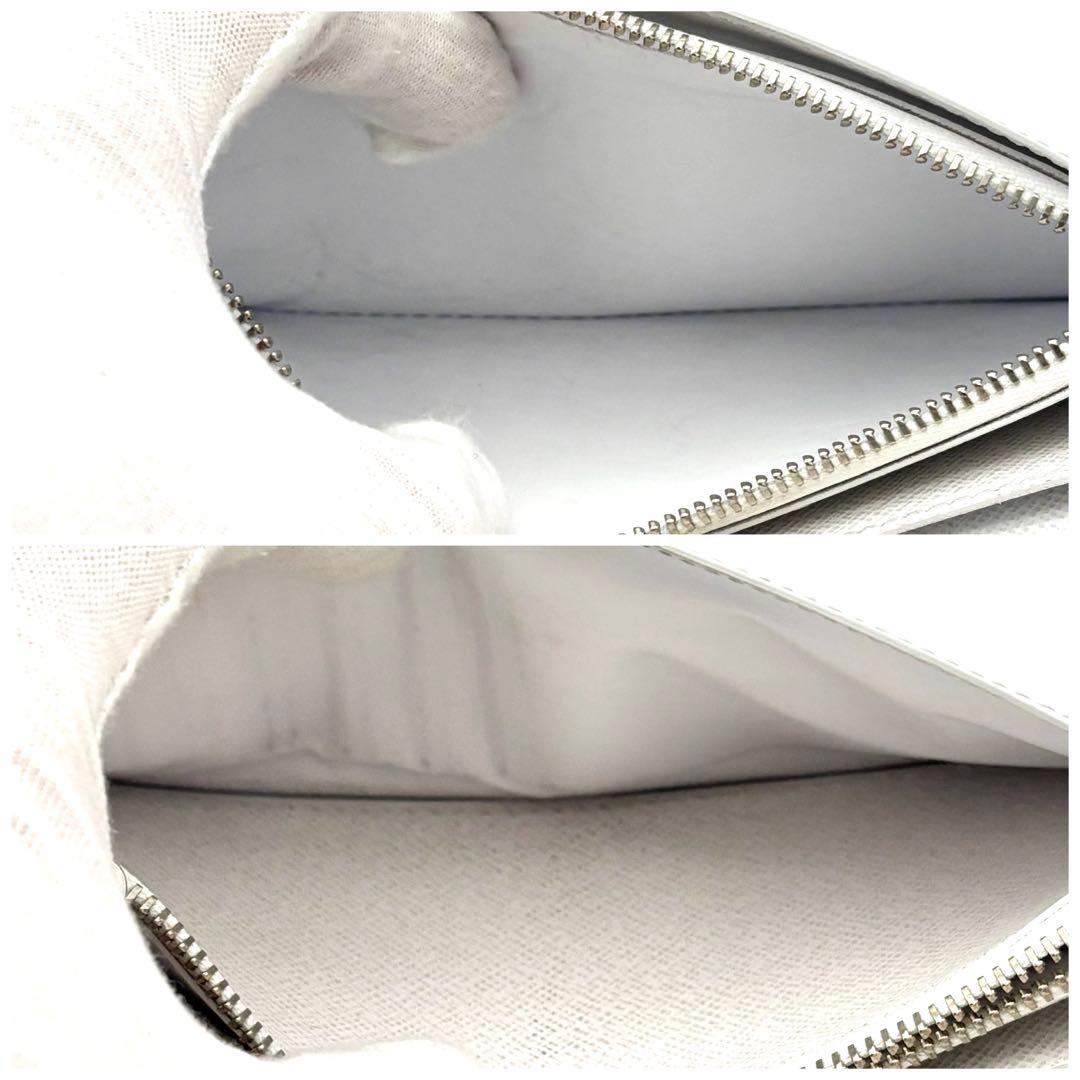 Louis Vuitton Wallet Portefeuille Brazza NM Taigarama White — view 4