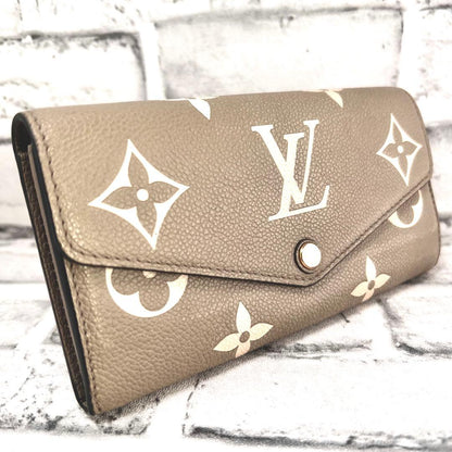 Louis Vuitton Bicolor Empreinte Portefeuille Sarah Wallet